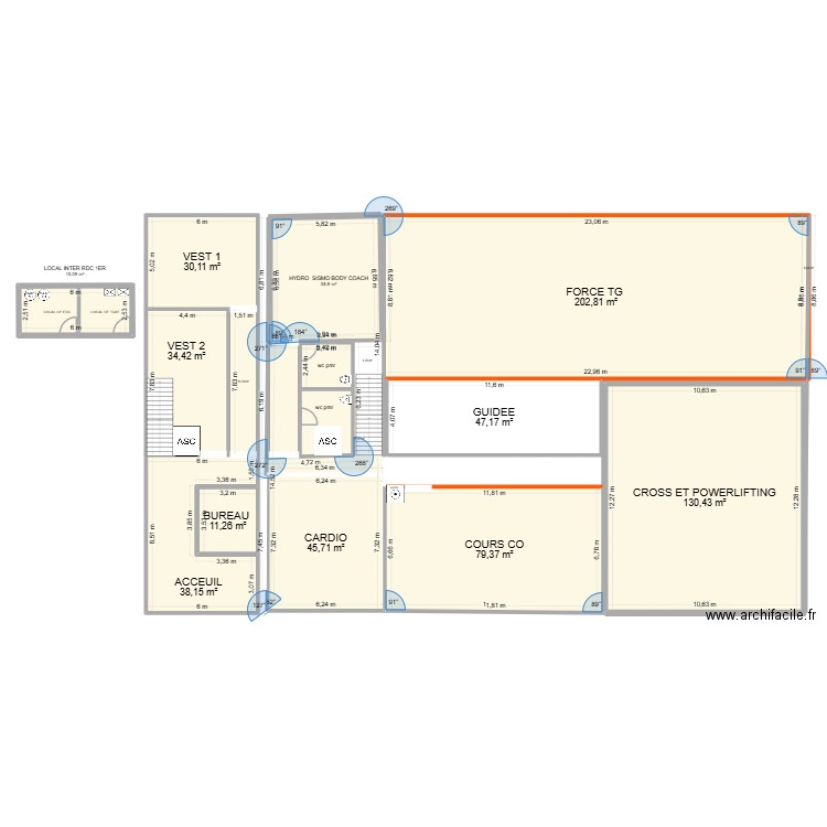 SAINT LOUIS V 2. Plan de 17 pièces et 727 m2