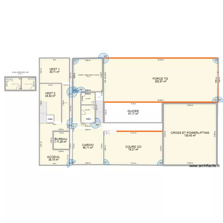 SAINT LOUIS V 2. Plan de 17 pièces et 727 m²