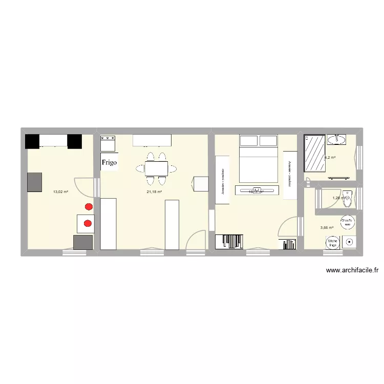 maison st lubin. Plan de 6 et 60 m² maison st lubin. Plan de 6 et 60 m²