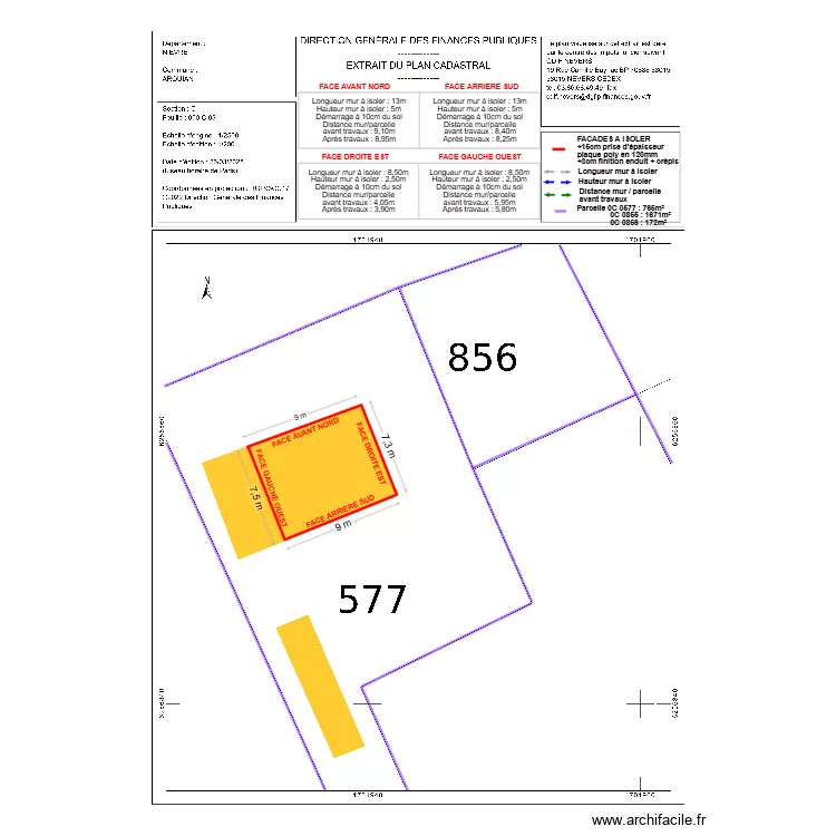 DP02 FONTAINE. Plan de DP02 FONTAINE. Plan de