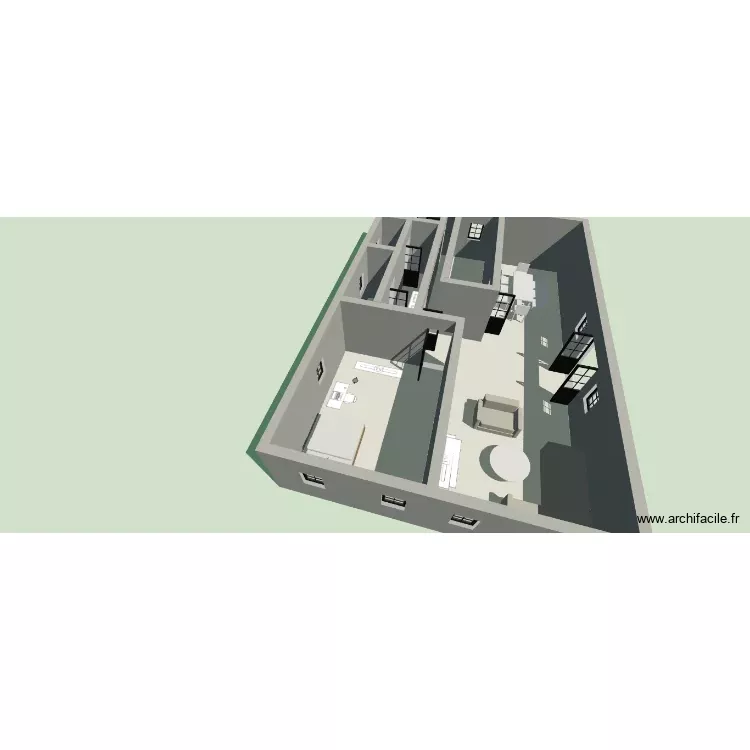 yaph. Plan de 5 Pièces et 93 m²