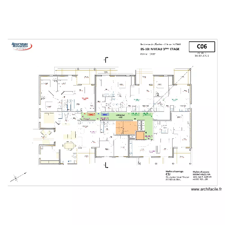 Appartement Mathis. Plan de 