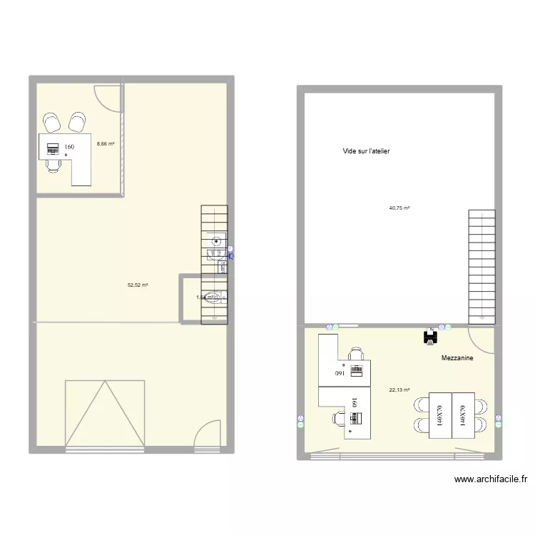 FACILITY VALENCE. Plan de 5  et 126 m²