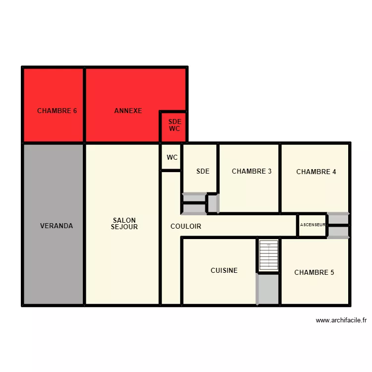 JEGOT N&deg;74 1ER. Plan de 