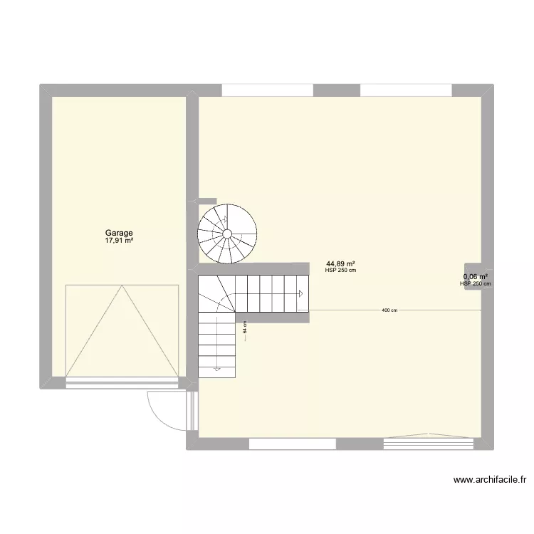 Magnolia RDC - base. Plan de 