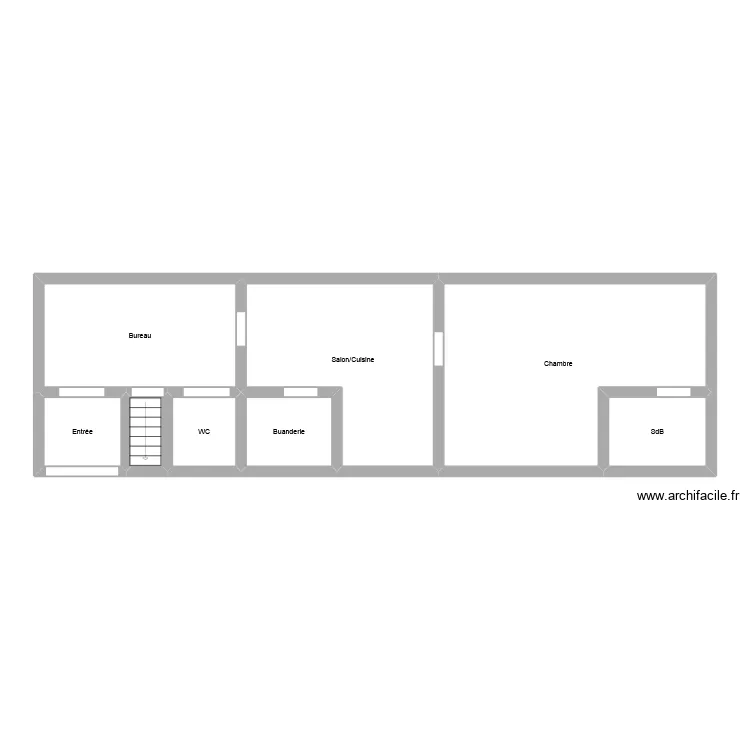 Gourdien 1er. Plan de 8  et 74 m²