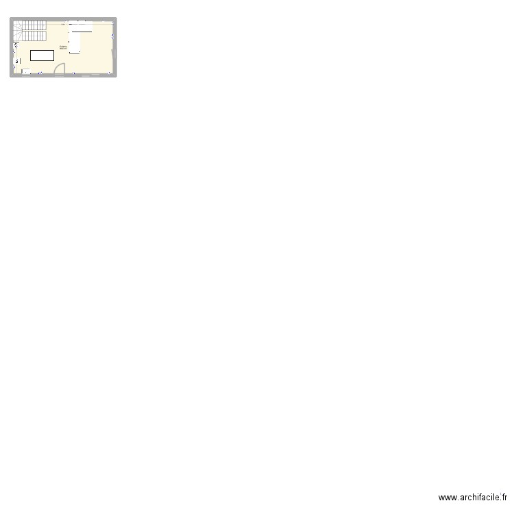 T3 la ferme. Plan de 1 pièce et 39 m2