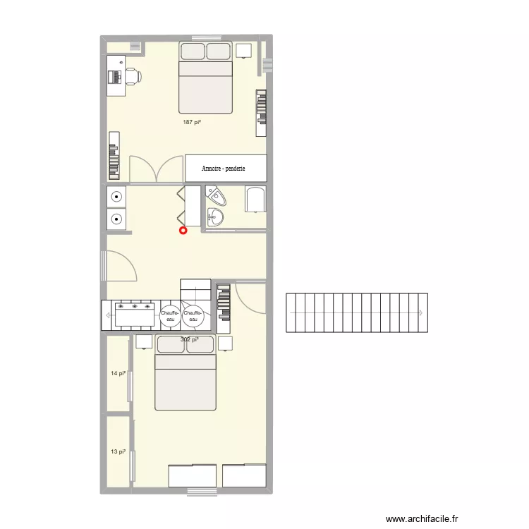 Ss-sol plex - V S. Plan de 4 et 48 m² Ss-sol plex - V S. Plan de 4 et 48 m²