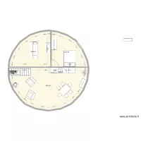 Yourte 65 m²  etage