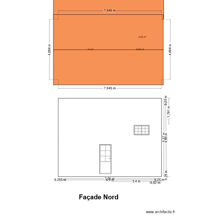 plan7. Plan de 6 pièces et 48 m2