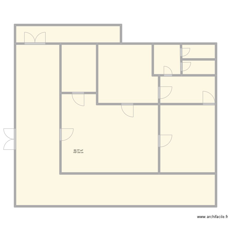 jardin 2. Plan de 9 pièces et 145 m2