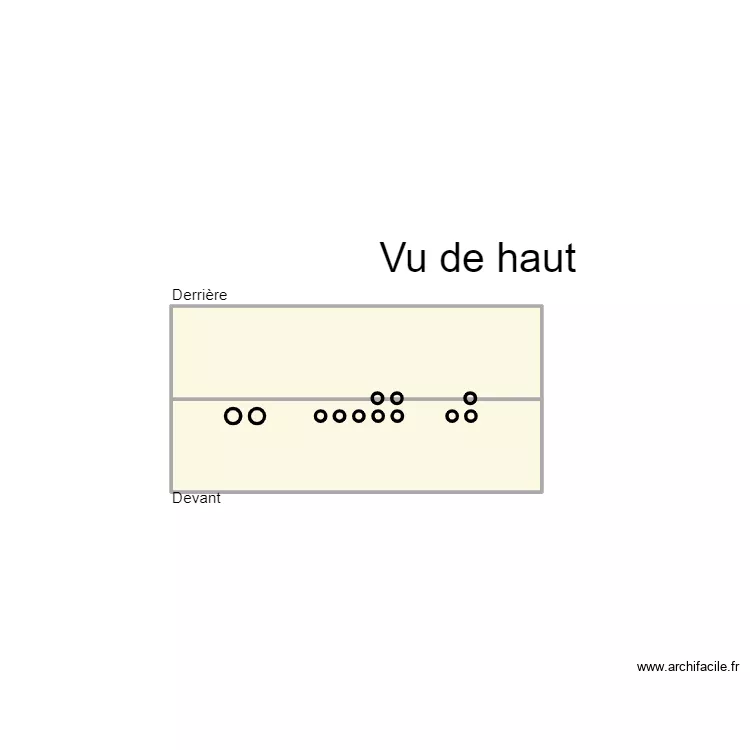 Soccer vu haut. Plan de 