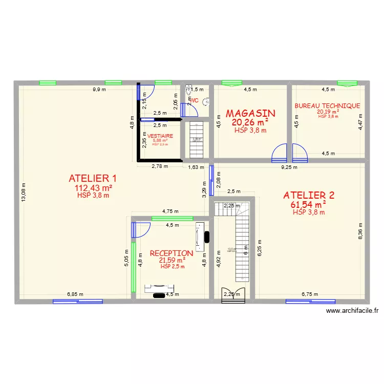 ATELIER BEN FARHAT AGRIMECATECH. Plan de 
