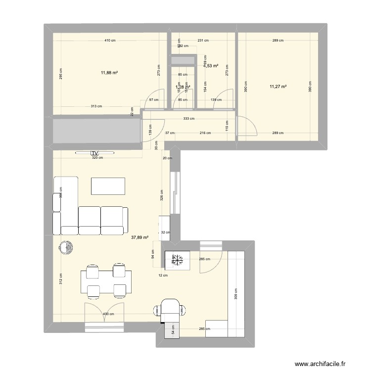 Maison ORI. Plan de 0 pièce et 0 m2