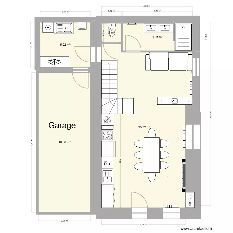 Labergement 3. Plan de 