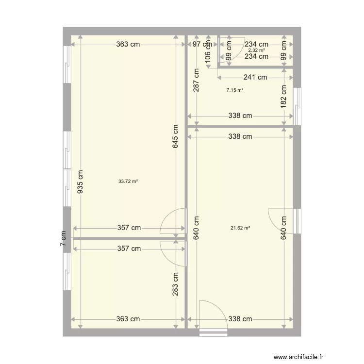 Bourgade Existant. Plan de Bourgade Existant. Plan de