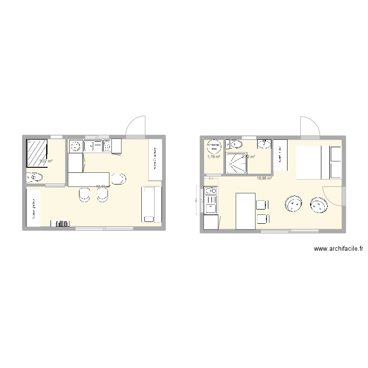 Plan projet la plaine. Plan de 0 pièce et 0 m2