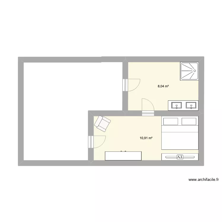 maison paolo. Plan de 