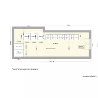 Plan am&eacute;nagement int&eacute;rieur Valras