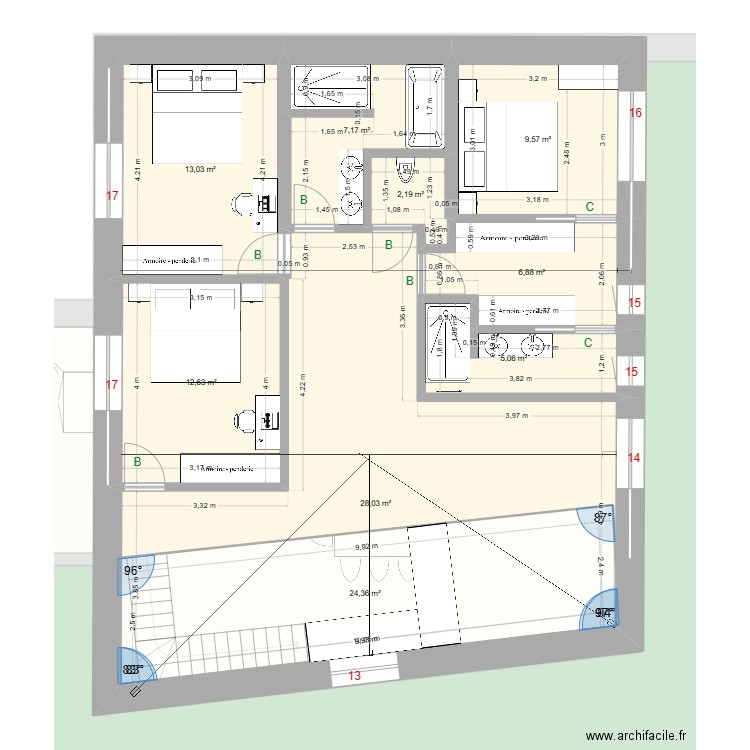 la peyrade 17 04 25 vdef. Plan de 19 pièces et 831 m2