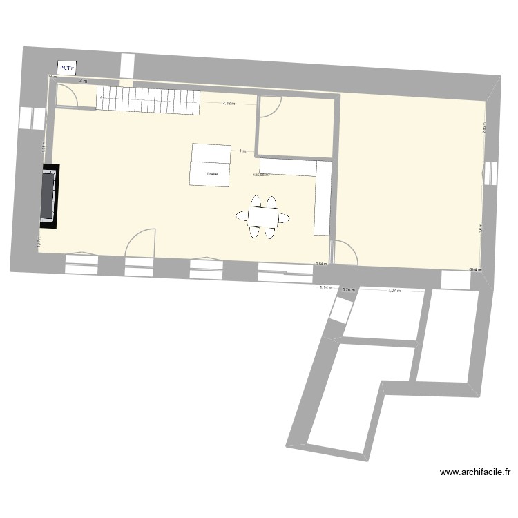 nouvelle c&ocirc;te aie aie aie. Plan de 0 pièce et 0 m2