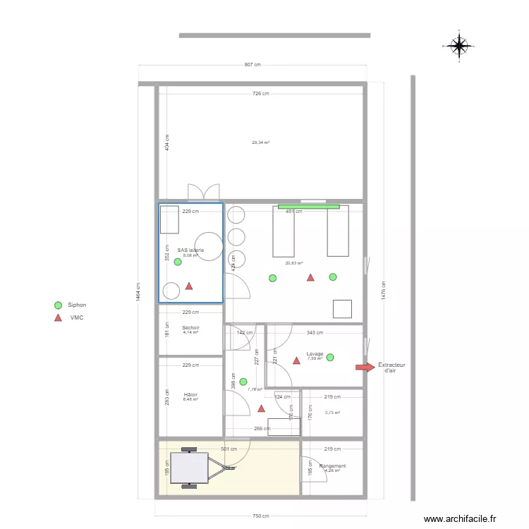 Projet de fromagerie - Ferme de Papa 3. Plan de 
