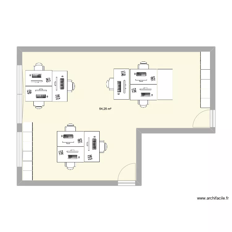 Bureau DSI 4. Plan de 