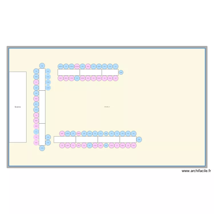 Plan de table 18 ans MxC. Plan de Plan de table 18 ans MxC. Plan de