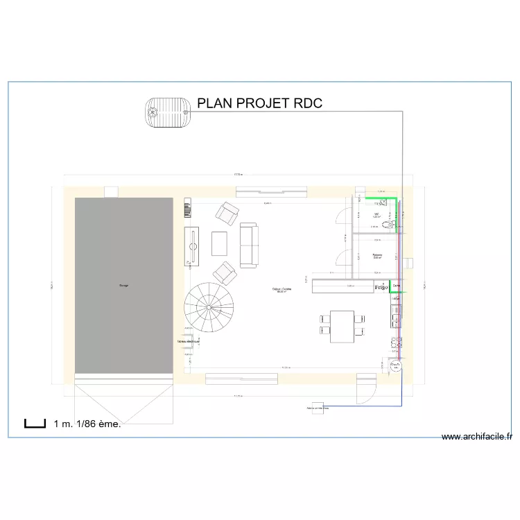 PLAN PROJET CHARLOTTE RDC. Plan de PLAN PROJET CHARLOTTE RDC. Plan de