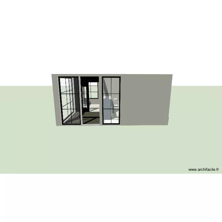 PLAN MAGASIN septembre 2026. Plan de 3 Pièces et 30 m²