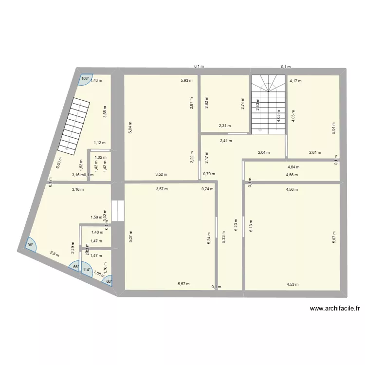 Taillefer &Eacute;tage. Plan de 