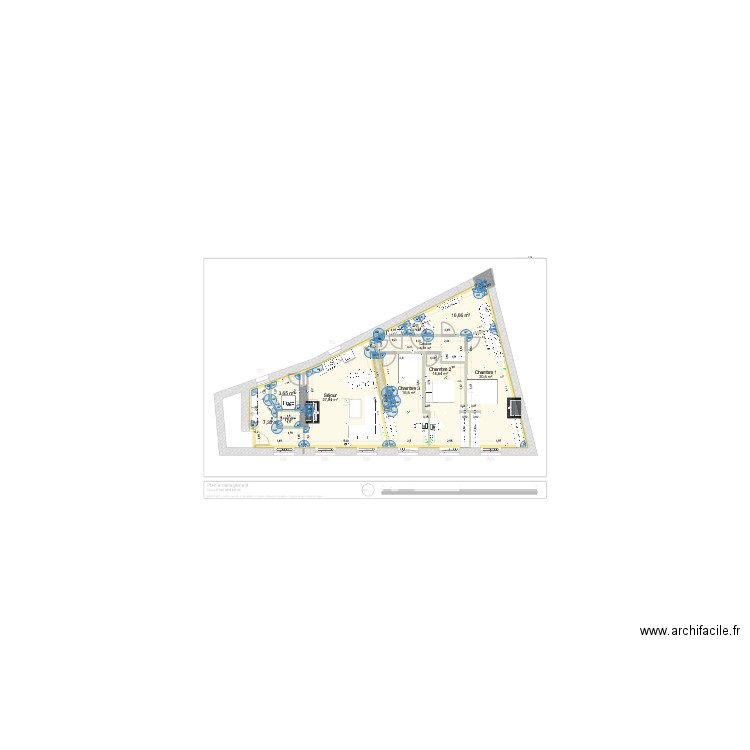 2CJ_Cloisons3. Plan de 12 pièces et 111 m2
