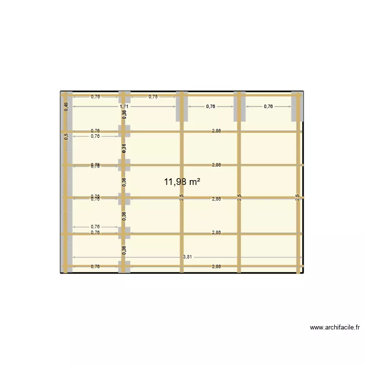 Bati Terrasse 2. Plan de 