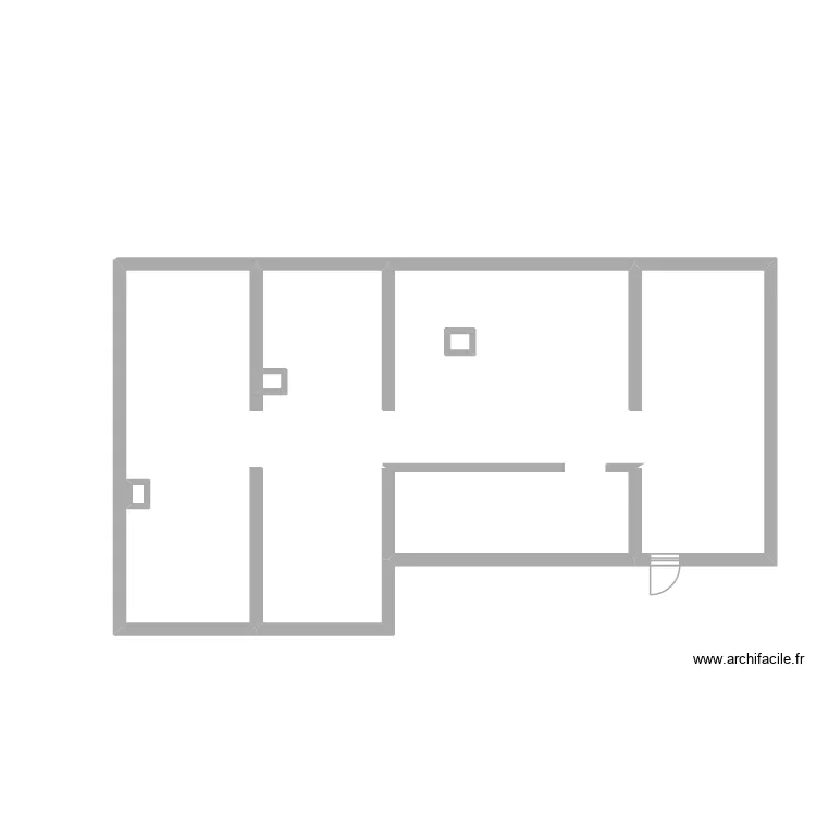 KLEIN Comble. Plan de 4  et 92 m²