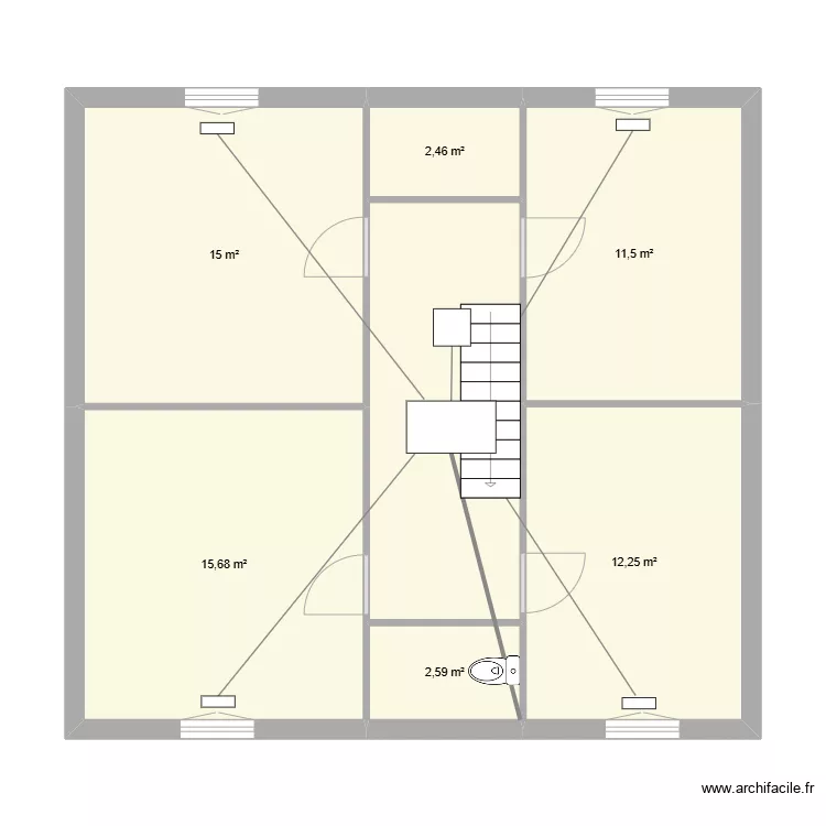 GAINABLE R+1. Plan de 