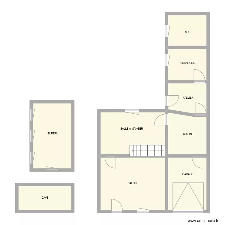 PLAN STRECKER INTRUSION. Plan de 9 et 79 m² PLAN STRECKER INTRUSION. Plan de 9 et 79 m²