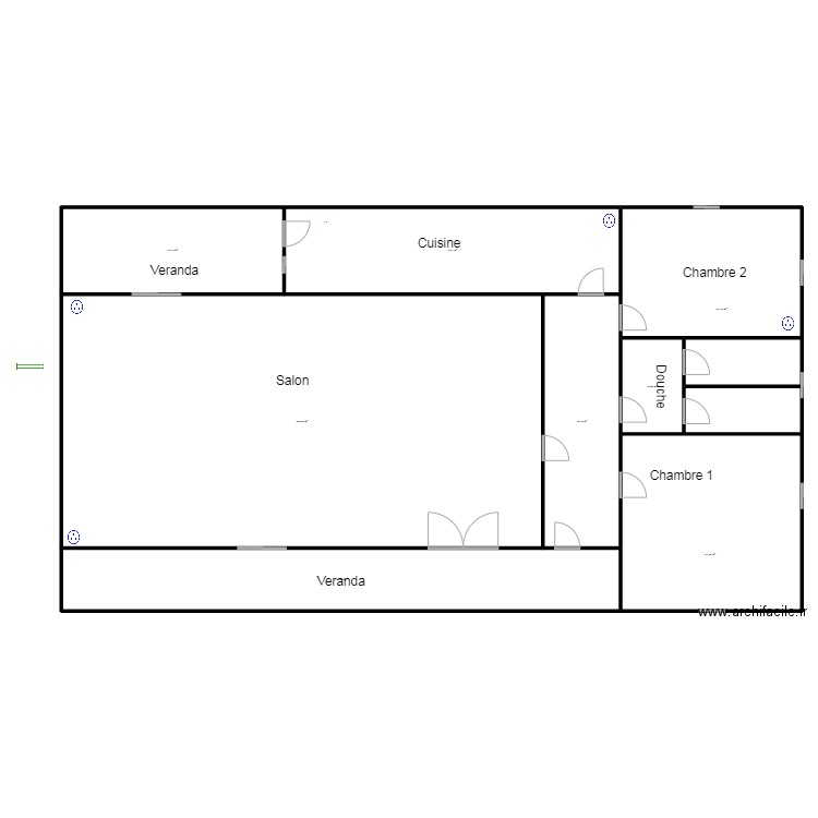 Circuit prise  lOGEMENT A GBAKPODJI. Plan de 0 pièce et 0 m2