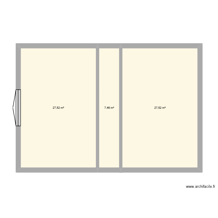 LE FEL New 4-10-2025. Plan de 3 pièces et 63 m2