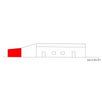 Plan de coupe - façade nord