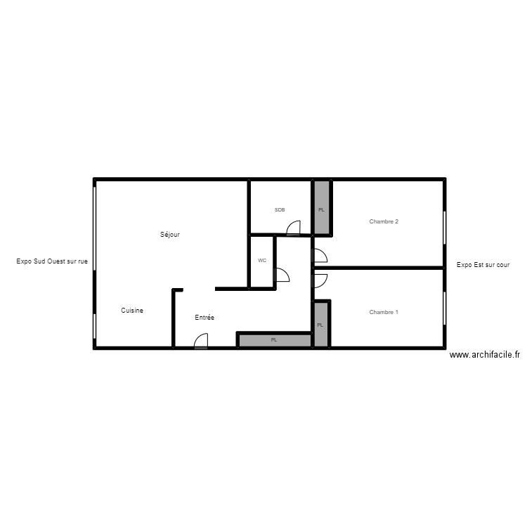 Plan NICOLASs. Plan de 8 pièces et 199 m2