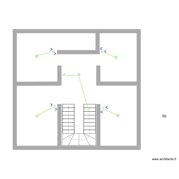 Muriel étage. Plan de 0 pièce et 0 m2