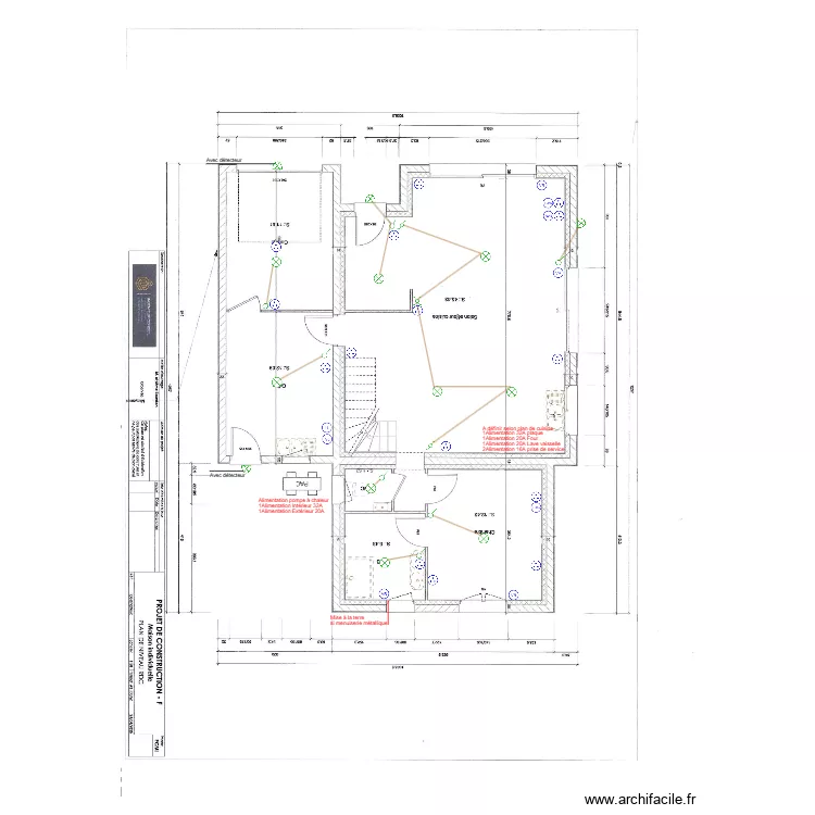 Rocquancourt RDC 1. Plan de Rocquancourt RDC 1. Plan de