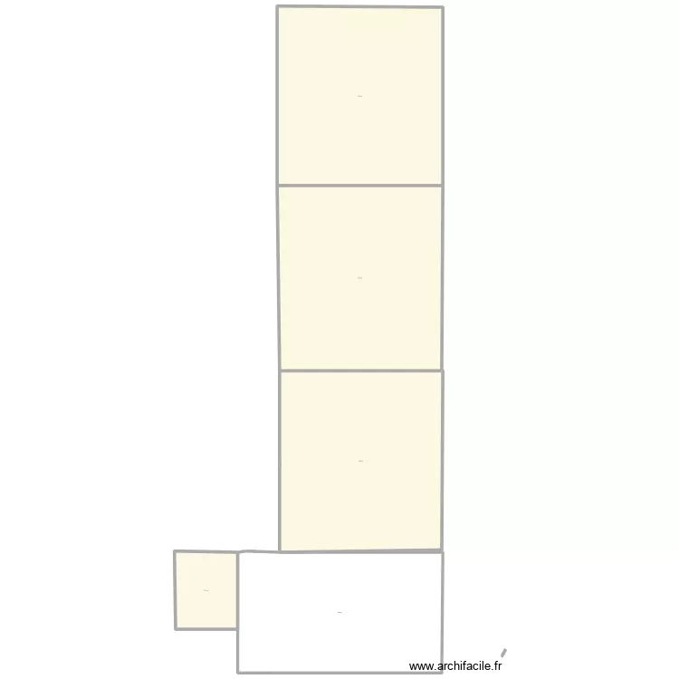 biscroma. Plan de 5  et 3190 m²