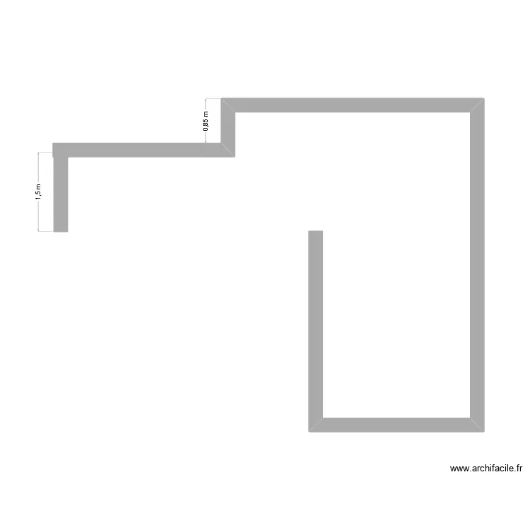 terrasse OV08 1er. Plan de 