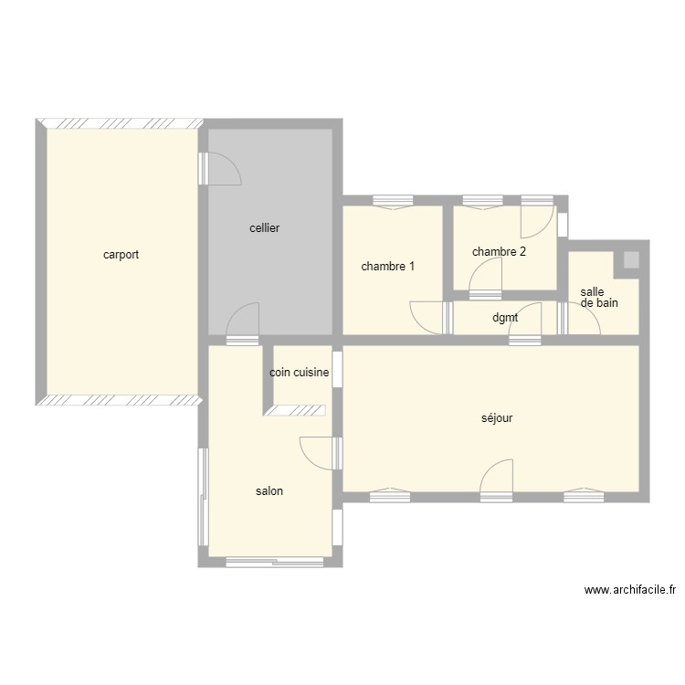 1468. Plan de 0 pièce et 0 m2