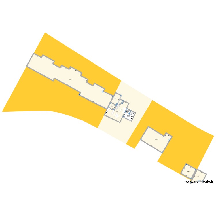 PORT BLANC BADEN. Plan de 11 pièces et 622 m2