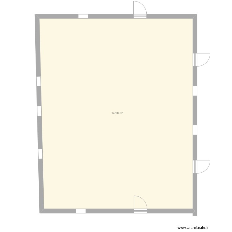 batiment. Plan de 0 pièce et 0 m2