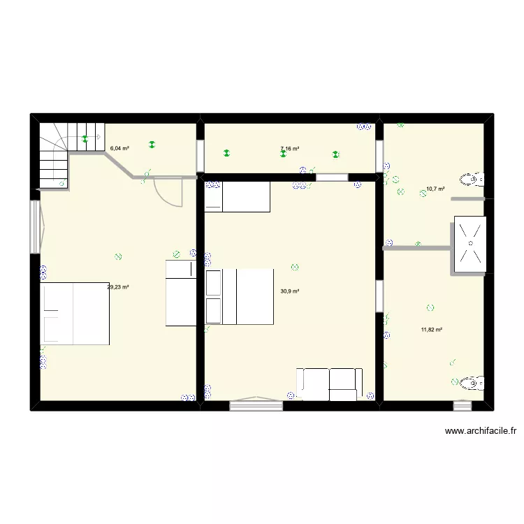 ambaud. Plan de 6 et 96 m² ambaud. Plan de 6 et 96 m²