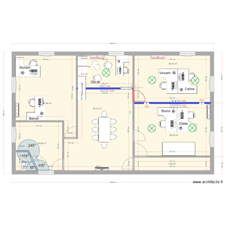 VDIP 1er. Plan de 0 pièce et 0 m2