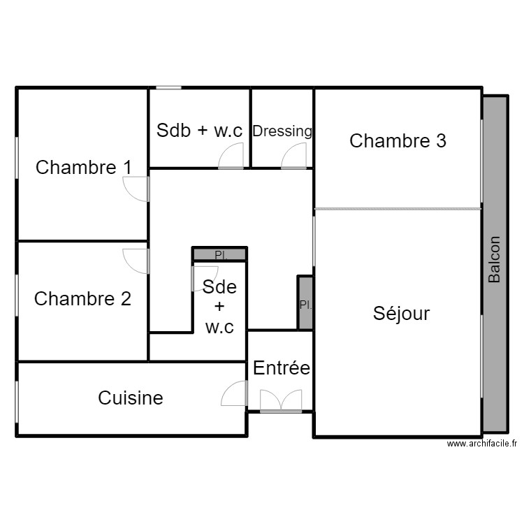 CYP CYP. Plan de 0 pièce et 0 m2